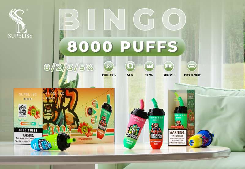 SUPBLISS BINGO 8K Puffs Vapes