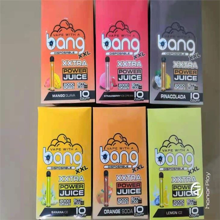 Bang XXL jetab vape pod konpatib ak juul