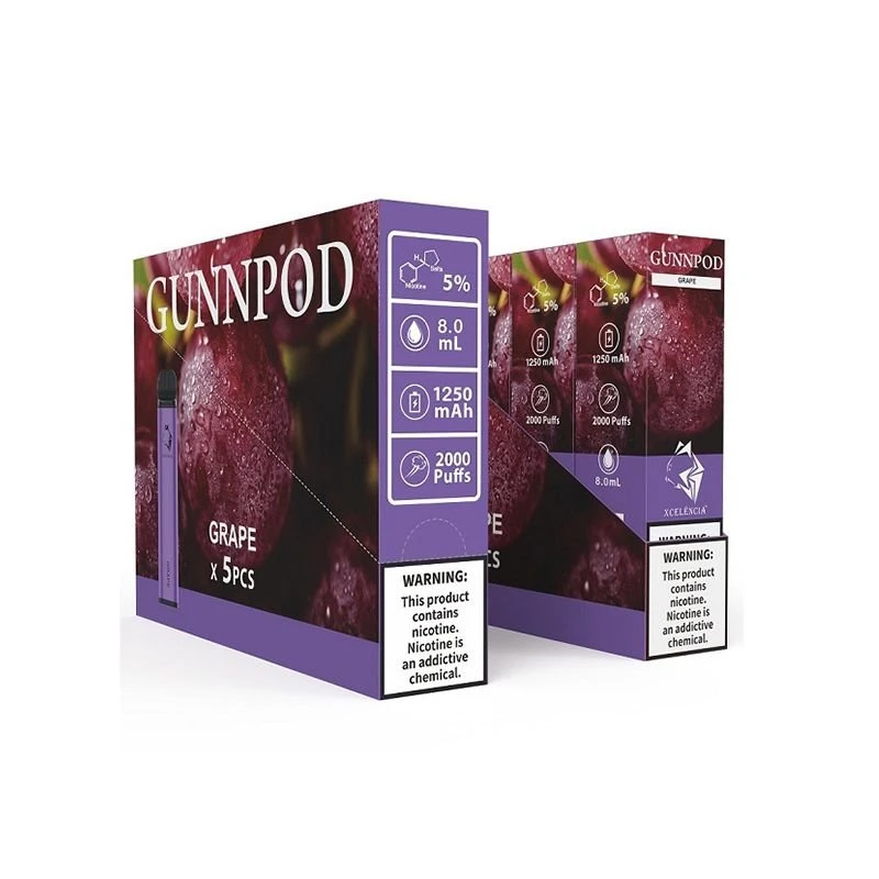 Gunnpod 2000 Puffs Vape jetab