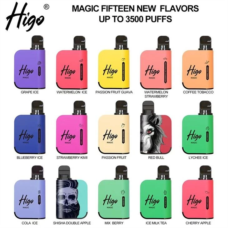 Higo MAGIC 3500 Elektwonik sigarèt jetab Vape