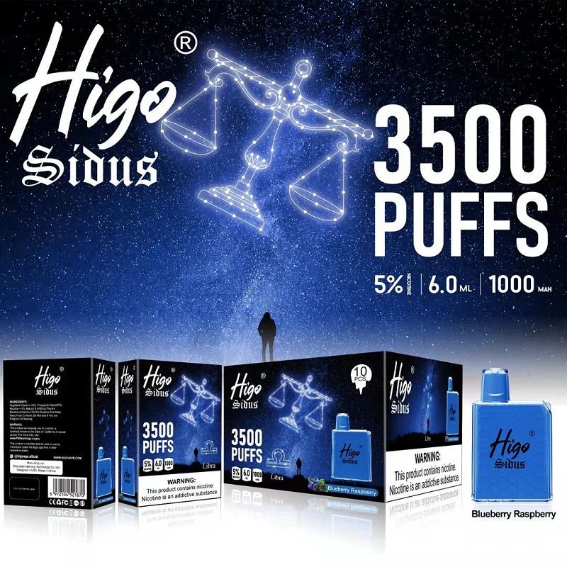 Higo Sious 3500 Puffs Jetab Vape