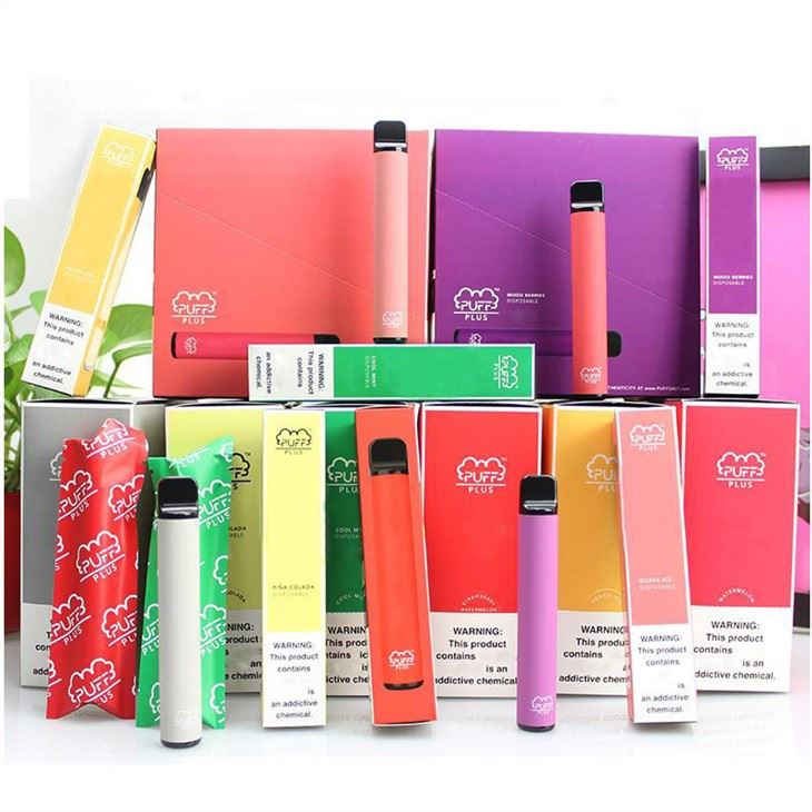 Puff Plus Elektwonik sigarèt jetab Vape
