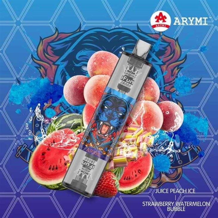 arymi-hookalit-Juice-Peach-lce-Strawberry-Watermelon-Bubble_ARYMI I FUN 28000 -