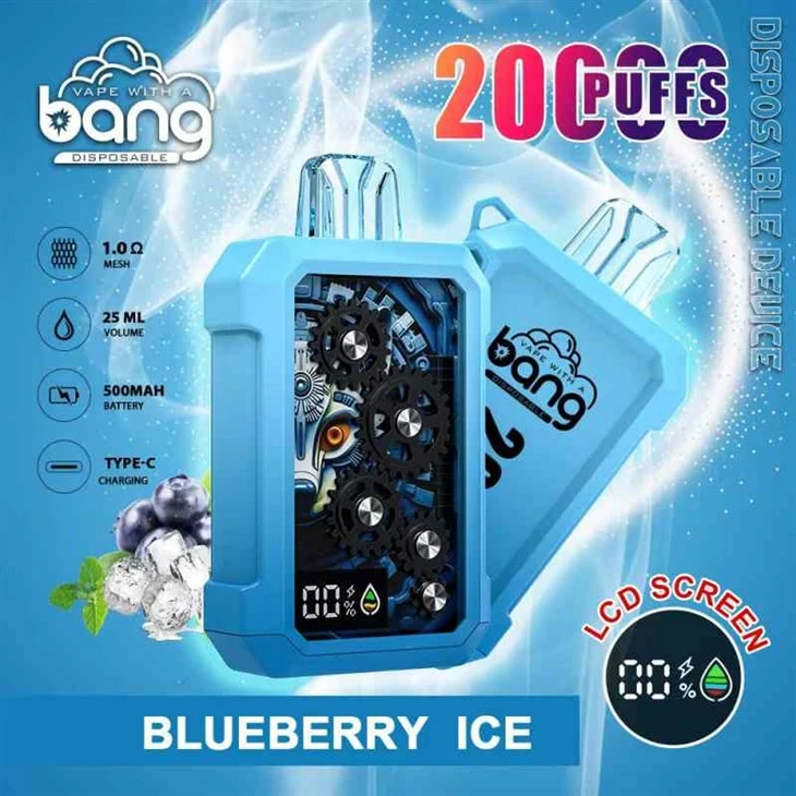 Bang 20000 Puffs ekran koulè