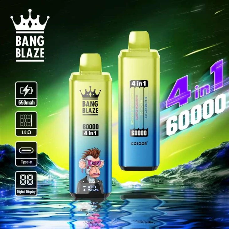 Bang Blaze 60k souf 4 nan 1 Vapes gou