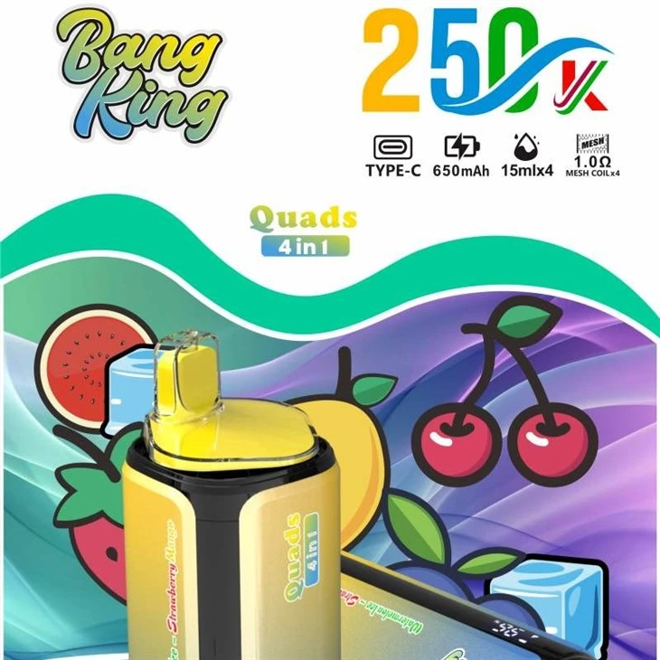 BANG KING Quads 250K 4in1 puff