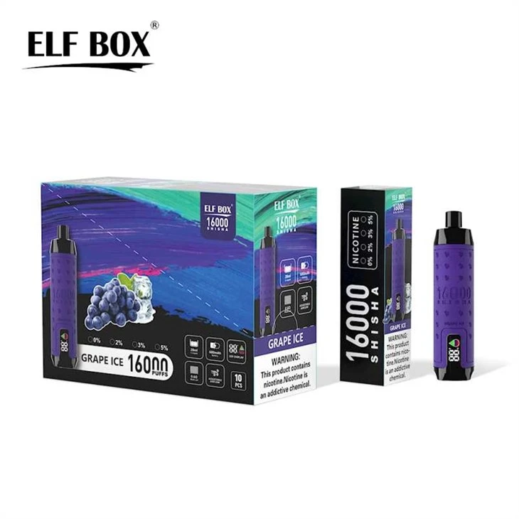 ELF BOX SHISHA 16000 Puffs Vape jetab