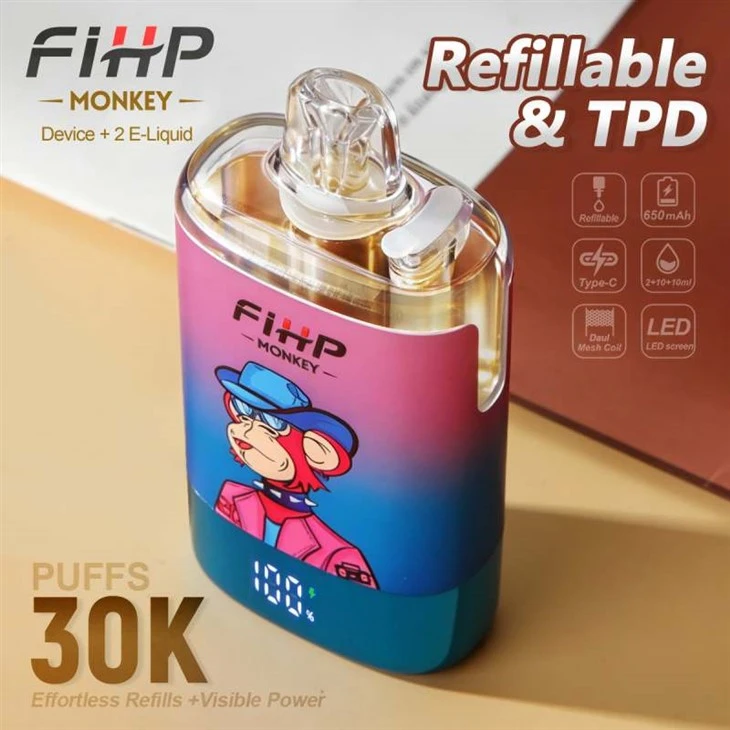 FIHP MONKEY 30K Puffs Rechargeable TPD
