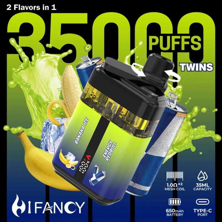 Hifancy Twins 35000 souf vape gou doub