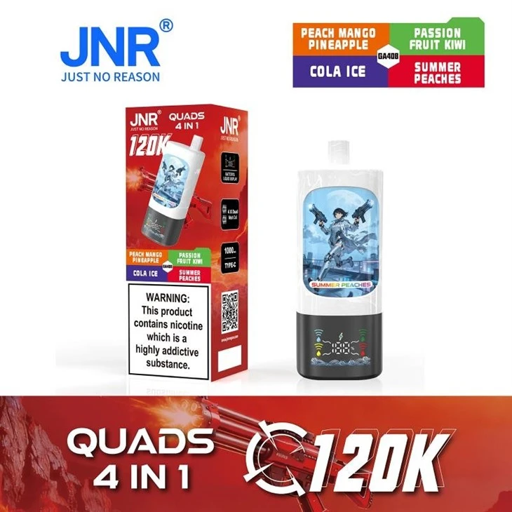 GA408 Tropical Refreshing Flavor Series_JNR QUADS 4IN1 120K