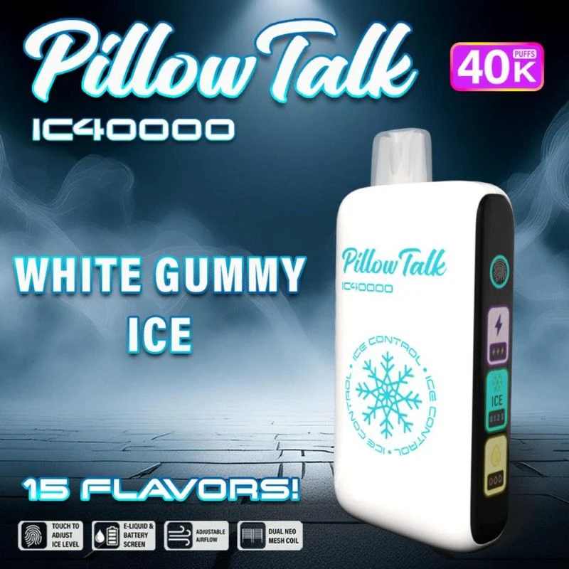 pillowtalkicecontrol40000puffsdisposable-5countsperpack-Pillow Talk ICE CONTROL 40K pillowtalkicecontrol40000puffsdisposable-5countsperpack-Pillow Talk ICE CONTROL 40K