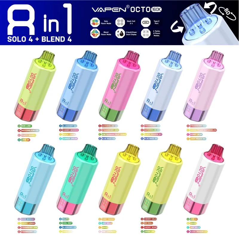 VAPEN OCTO 160K 8in1 9 VAPEN OCTO 160K 8in1 9