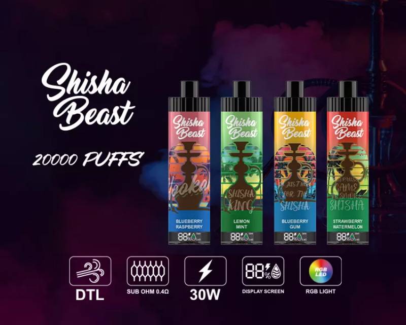 rm shisha beast 20000 puffs DTL rm shisha beast 20000 puffs DTL