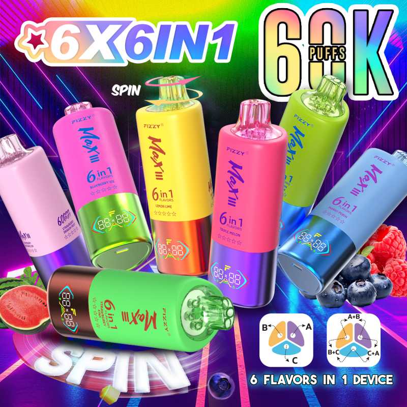 FIZZY MAX 60K PUFFS 49 FIZZY MAX 60K PUFFS 49