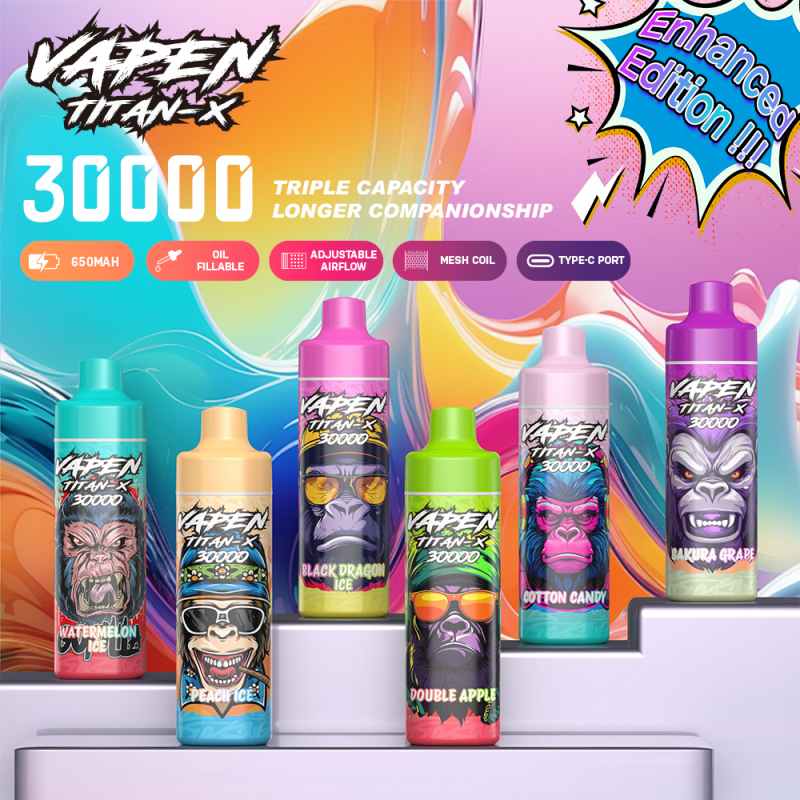 VAPEN TITAN X 30K Puffs VAPEN TITAN X 30K Puffs