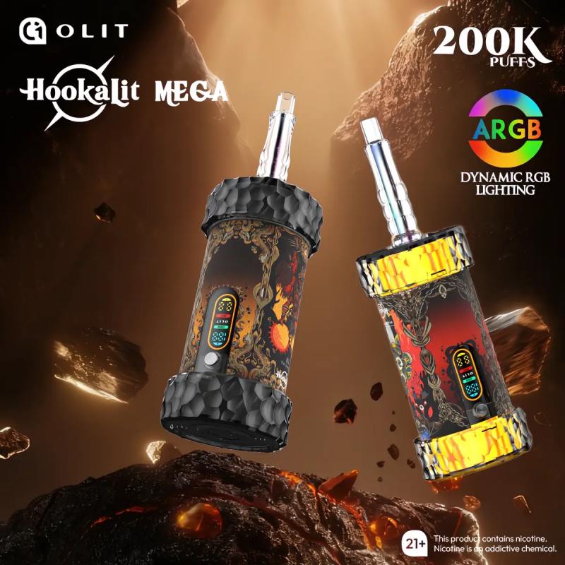 Olit-HookaLit-Mega-Disposable-200kHookalit Mega 200K Olit-HookaLit-Mega-Disposable-200kHookalit Mega 200K