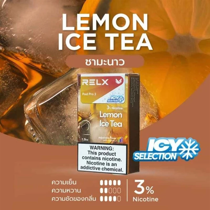 relxinfi-lemonicetea_RELX POD PRO 2 3% NIC