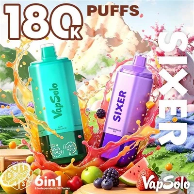 Vapsolo Sixer 180K 6 nan 1