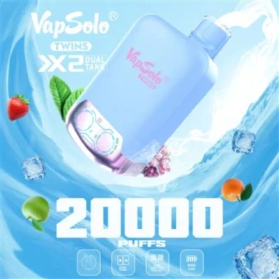 VapSolo Twins 20K Puff