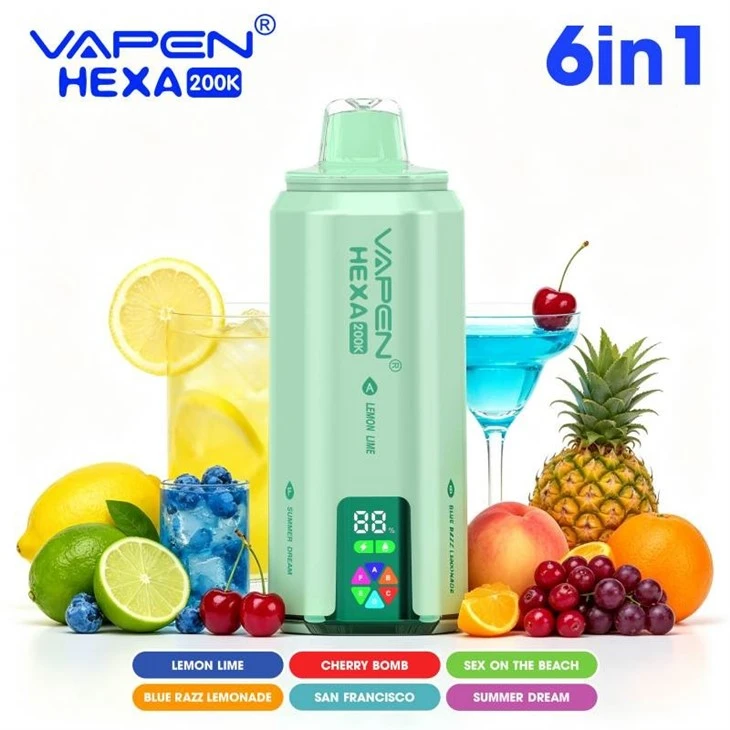 Vapen Hexa 200000 suppliers