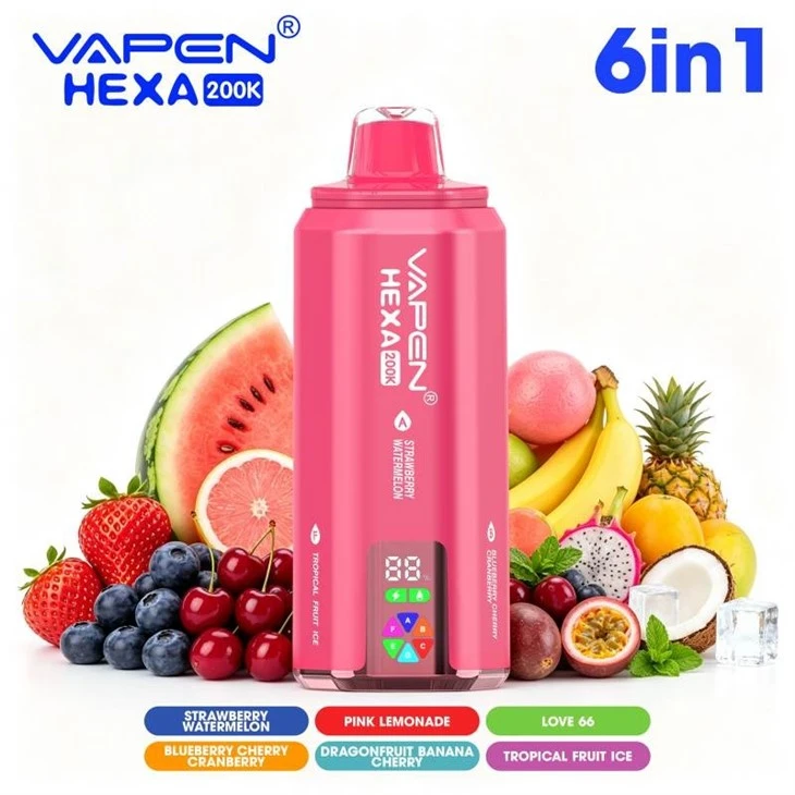 Vapen Hexa 200000 best