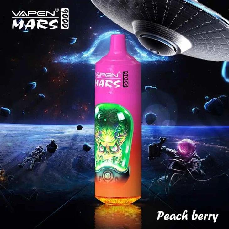 Vapen Mars tornado 9000puffs_peach berry