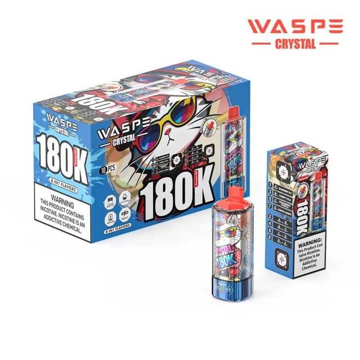 Waspe Crystal 8 nan 1 180000 Puffs